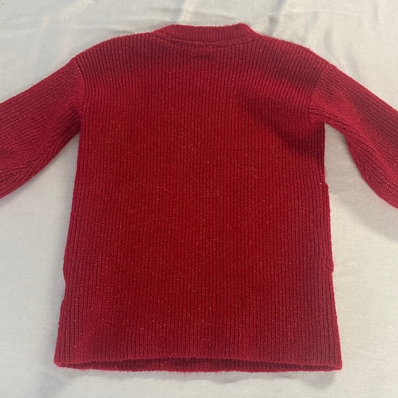 GAP Baby - Long sleeve Red Knit Sweater dress - Picture 3 of 5